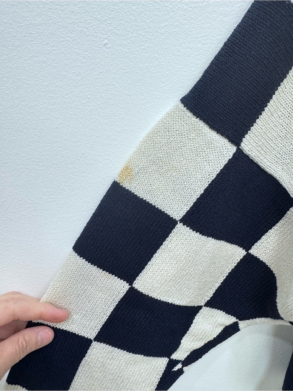Vintage St John Santana knit nautical Yacht sailing rowing metallic rope Sz M - Picture 3 of 11